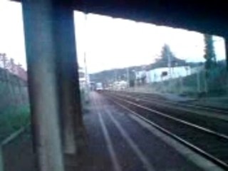 Arrivée du Z27500 en gare de Bernay