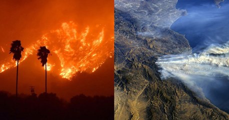 Les incendies en Californie ont pris une telle ampleur qu'ils sont visibles depuis l'espace