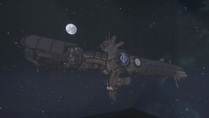 Minecraft :  le vaisseau de la Stratégie Ender entièrement recréé !