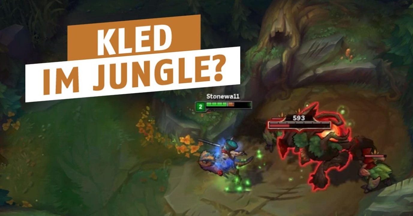 League of Legends: Dank seiner Fähigkeiten! Kled cleart die Richtfelder locker