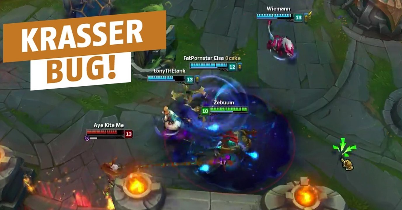 League of legends: aphromoo wird opfer eines lustigen bugs mit thresh