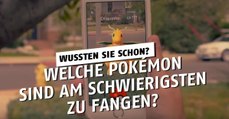 Pokémon GO: Diese Pokémon sind extrem schwierig zu fangen