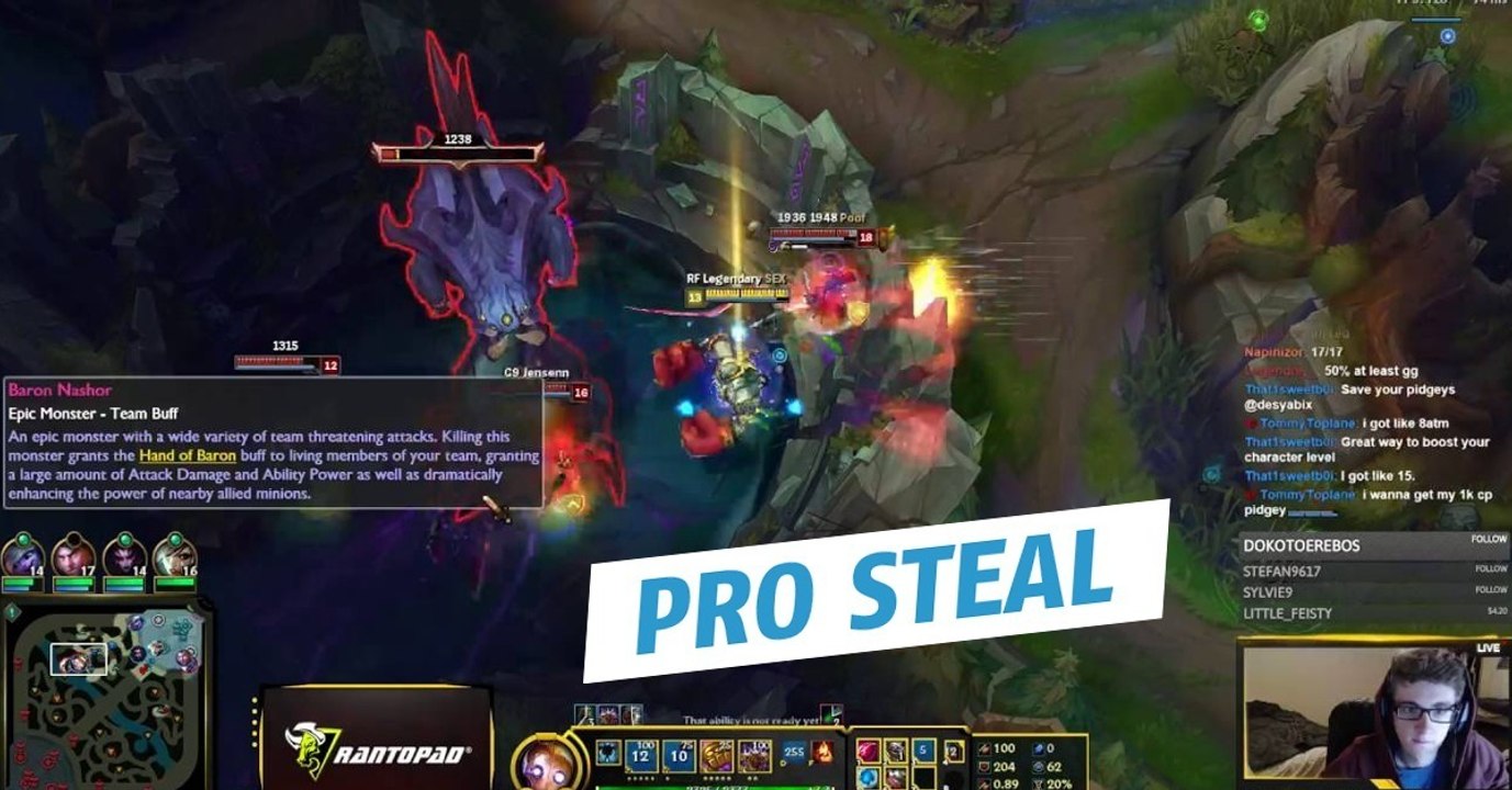 League of Legends: Nur die besten Blitzcrank-Spieler schaffen diesen Nashor-Steal