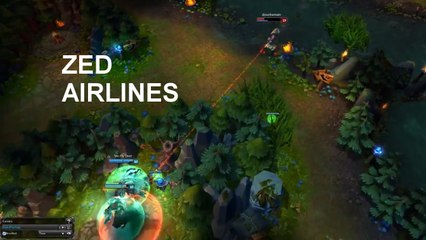 League of Legends : Zed airlines, une nouvelle façon de voyager