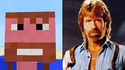 Minecraft : voilà ce qui arrive quand Chuck Norris essaie le jeu