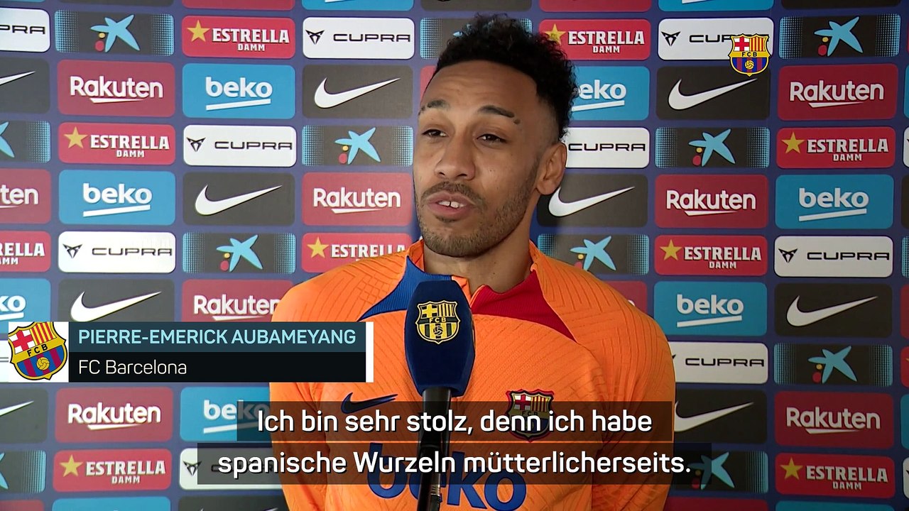 Aubameyang will Barca 'in die CL führen'