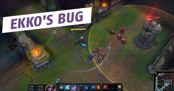 League of Legends: Bug! Ekko schlägt mit E ohne Dash zu