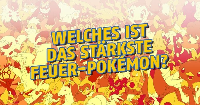 Ihr denkt, es ist Glurak, aber ein ganz anderes Pokémon steht ganz oben!