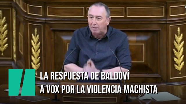 Baldoví, a Vox: Uno de los días más emocionantes que he vivido fue cuando les dejamos solos con sus mentiras y sus patrañas