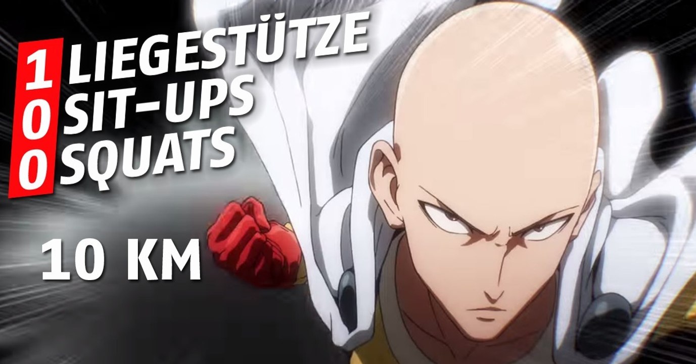 Dieser junge Franzose will das harte Training von One Punch Man durchhalten