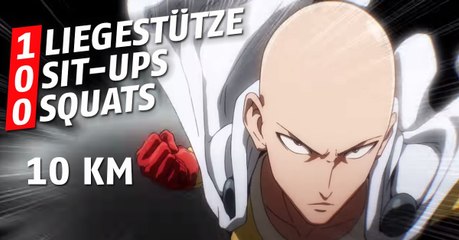 Dieser junge Franzose will das harte Training von One Punch Man durchhalten