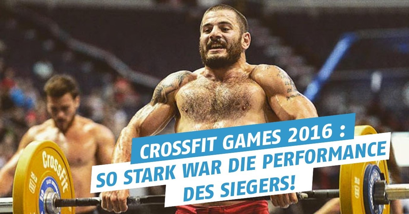 Crossfit Games 2016: Die herausragenden Leistungen des Siegers Matthew Fraser