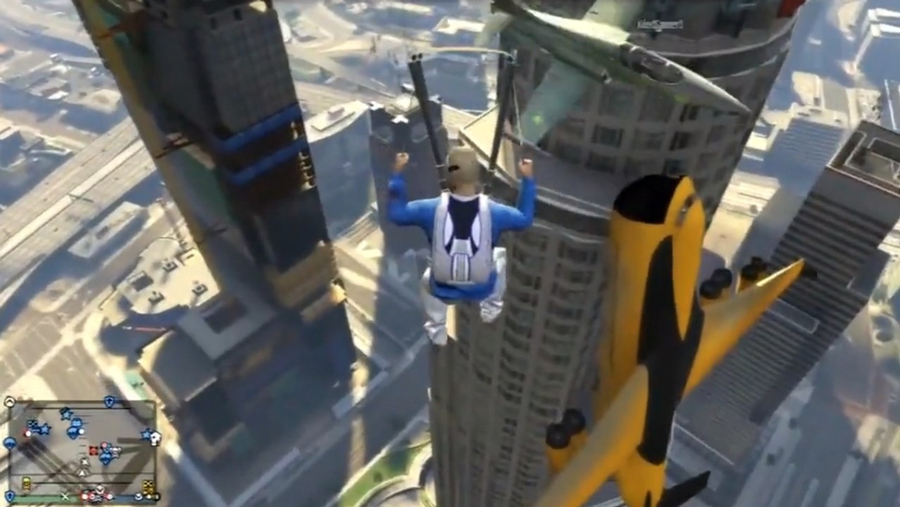 GTA 5 : il réussit un saut épique à travers un avion transporteur