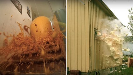 Wie man ein Haus mit einem "kindlichen" Versuch zerstören kann !