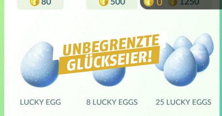 Pokémon GO: So erhaltet ihr unbegrenzt Glückseier und Weihrauch