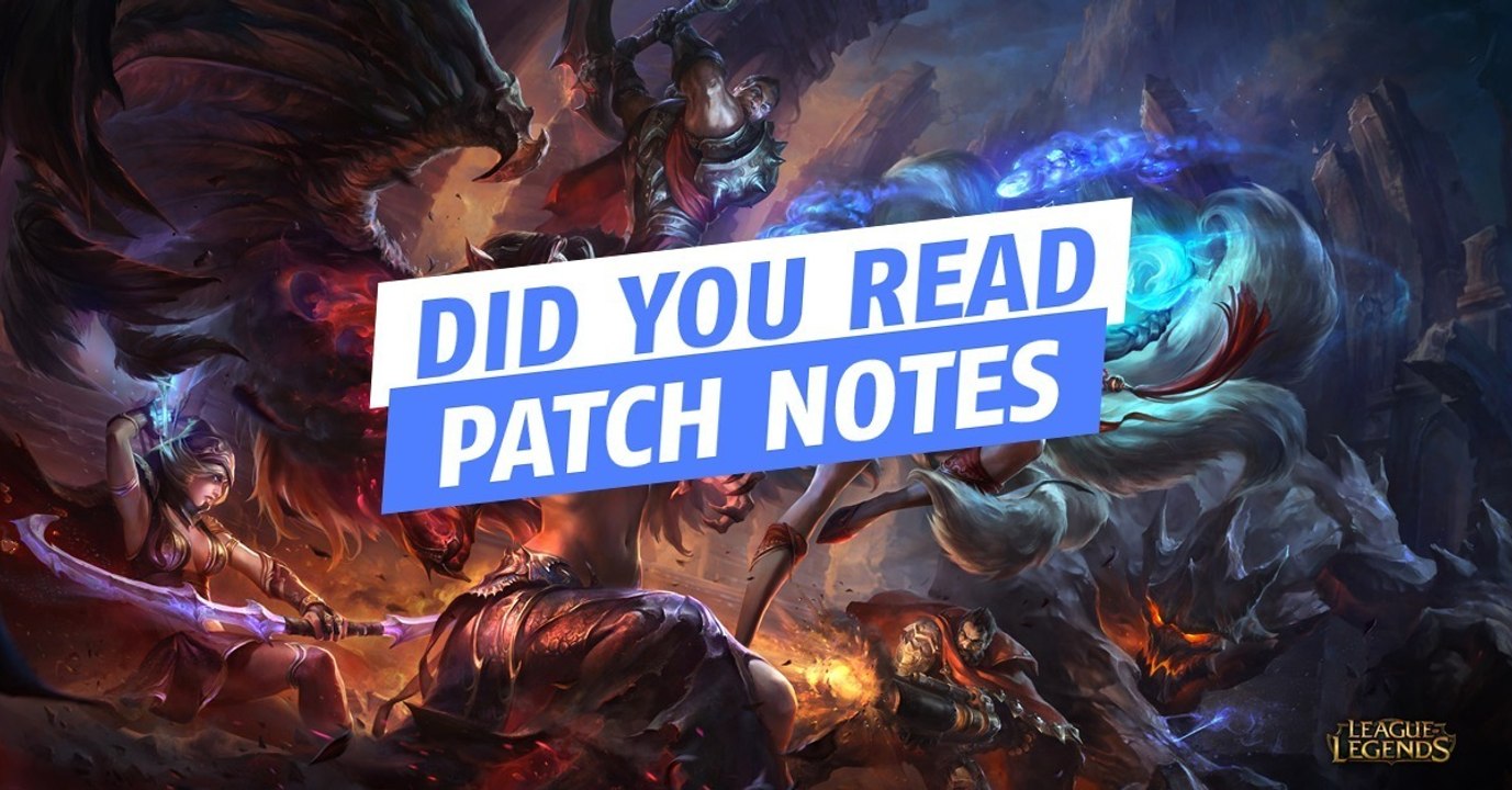 League of Legends: Interessante Idee für den Patch-Release