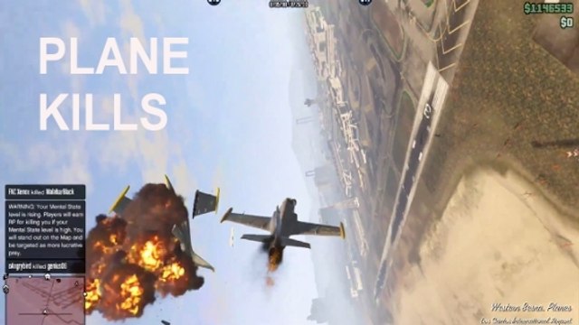 GTA 5 : voilà comment faire des kills en jet en n'utilisant aucune arme