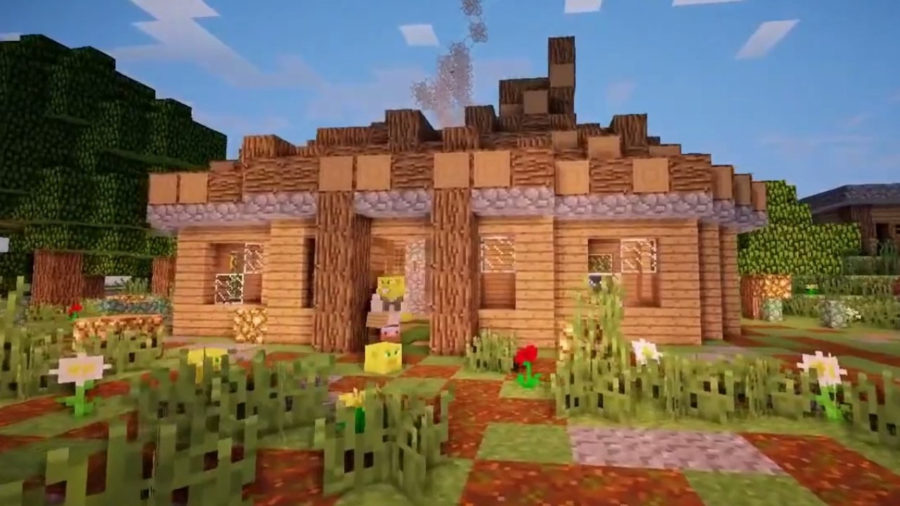 Minecraft : assistez à la construction du Marais de Shrek dans le jeu