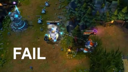 League of Legends : même un Blitzcrank coréen Challenger peut fail lamentablement