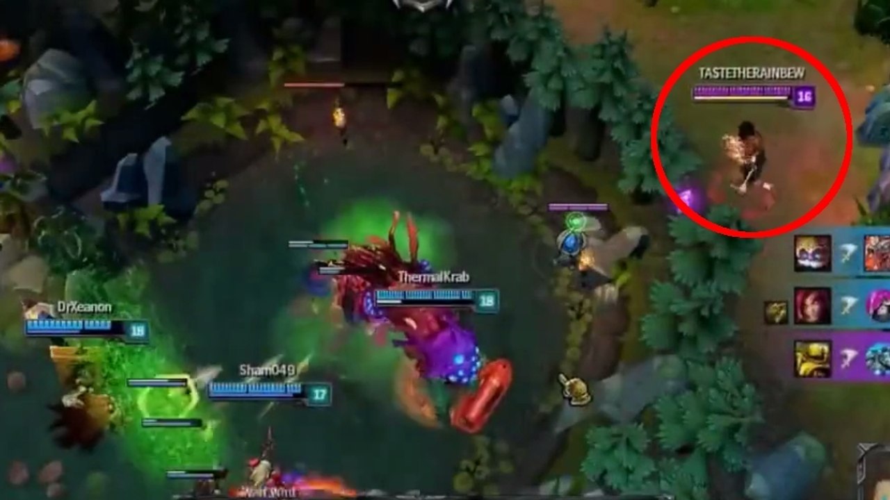 League of Legends : Lee Sin et Blitzcrank réalisent le plus beau vol de Nashor jamais vu