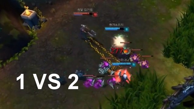 League of Legends : Lucian réalise un combat épique en 1v2