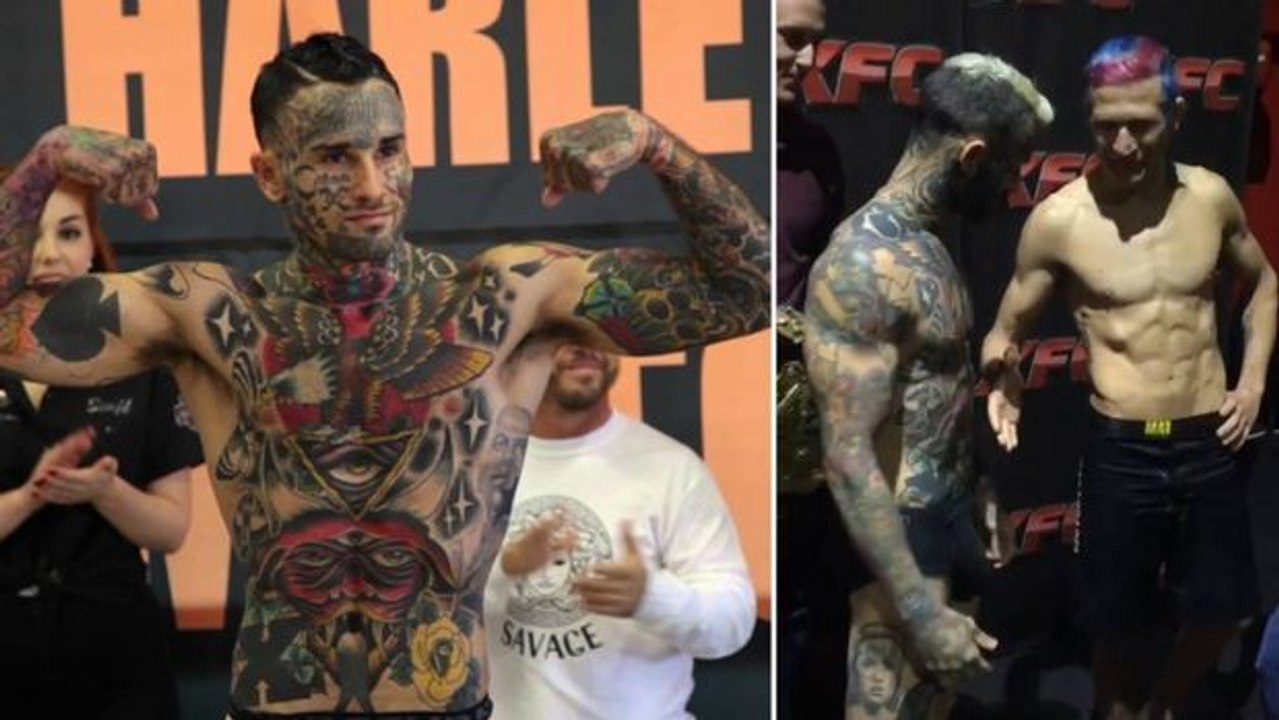 Julz 'The Jackal' sorgt nach diesem angespannten Wiegen für Aufsehen