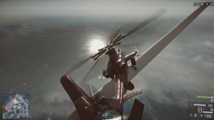 Battlefield 4 : une technique originale pour faire des kills en hélicoptère