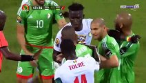 الشوط الاول مباراة الجزائر والسنغال 2-2 كاس افريقيا 2017