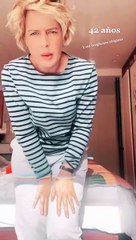 Tania Llasera se queda en pañales