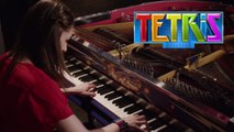 Le thème de Tetris repris à la perfection sur un piano-flipper
