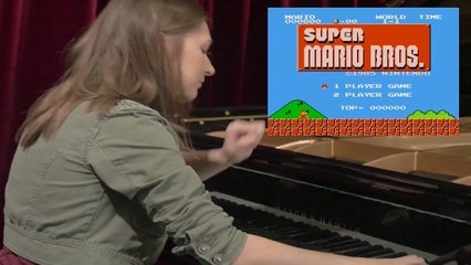 Elle revisite les meilleures musiques des jeux rétro de Nintendo au piano