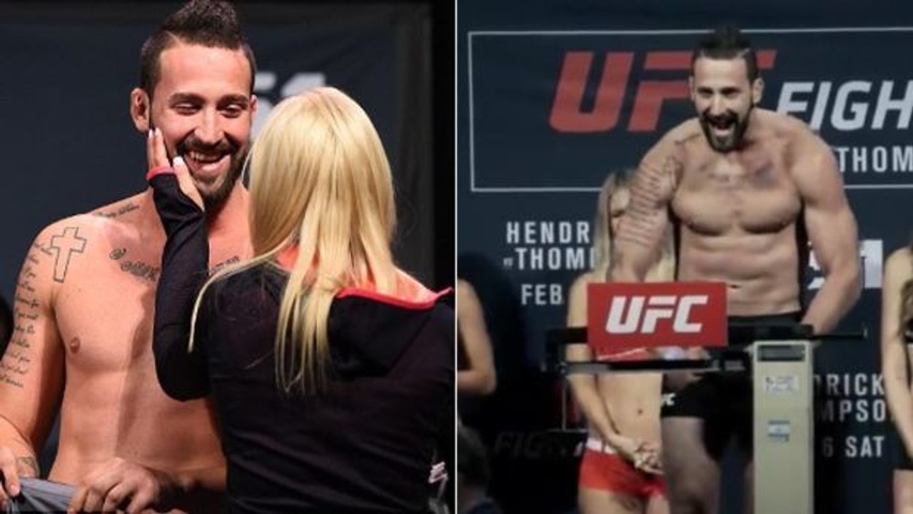 Ufc: das was alex nicholson beim wiegen macht, hat sich noch niemand getraut