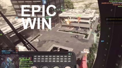 Battlefield 4 : il gagne la partie en utilisant son hélicoptère d'une façon innatendue
