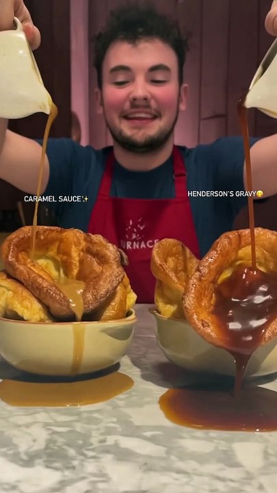 Sweet or savoury: The Furnace sparks debate over whether Yorkshire puddings should be enjoyed as a DESSERT