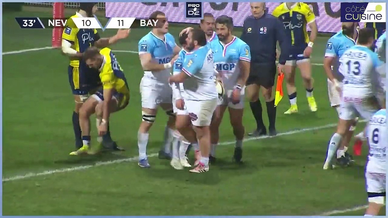 résumé bayonne nevers