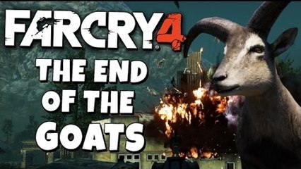 Far Cry 4 : un joueur devient fou sur une map pleine de chèvres