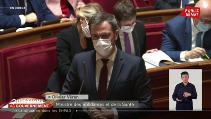 Ehpad: "je suis bouleversé par ce qui a été écrit", déclare Olivier Véran