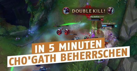 League of Legends: Perfekt, um Assasine zu countern! So spielt ihr mit Cho’Gath