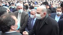 Bakan Soylu, Ankara Emniyet Müdürü Servet Yılmaz'ın annesi Ayşe Yılmaz'ın cenaze namazına katıldı