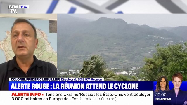 Alerte rouge: Un cyclone attendu sur l'île de la Réunion