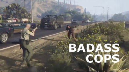 GTA 5 : voilà comment les policiers de Los Santos font la circulation