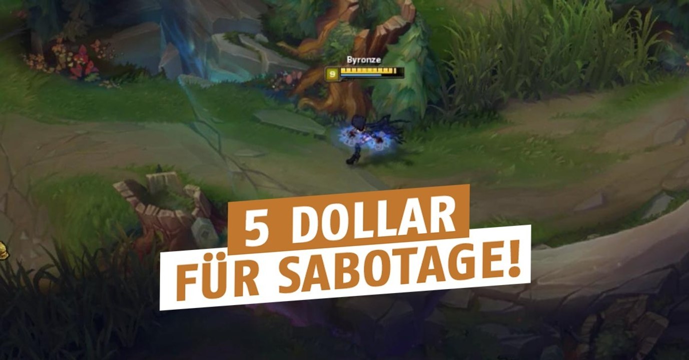League of Legends: Er bezahlt Spieler, damit sie Partien eines gewissen Streamers sabotieren
