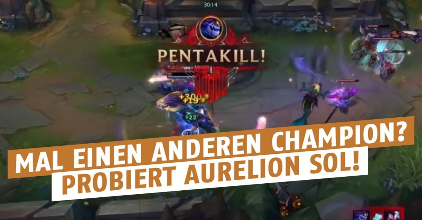League of Legends: Ihr sucht einen neuen Mid? Nehmt Aurelion Sol!