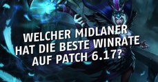 League of Legends: Welcher Midlaner hat die beste Winrate auf Patch 6.17?