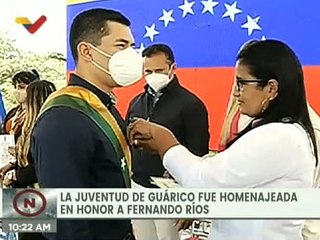 Jóvenes de Guárico rindieron homenaje al diputado Fernando Ríos tras cumplirse un año de su siembra
