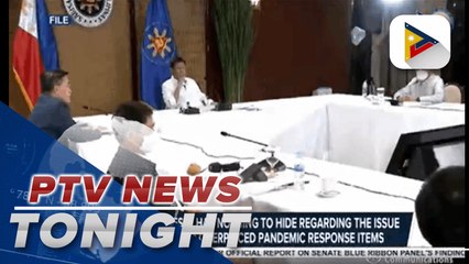 Palace assures it has nothing to hide regarding the issue on the alleged overpriced pandemic response items | via Mela Lesmoras