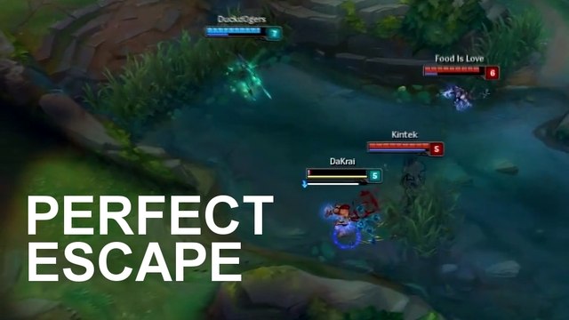 League of Legends : Lee Sin leurre ses ennemis avec un Flash exceptionnel