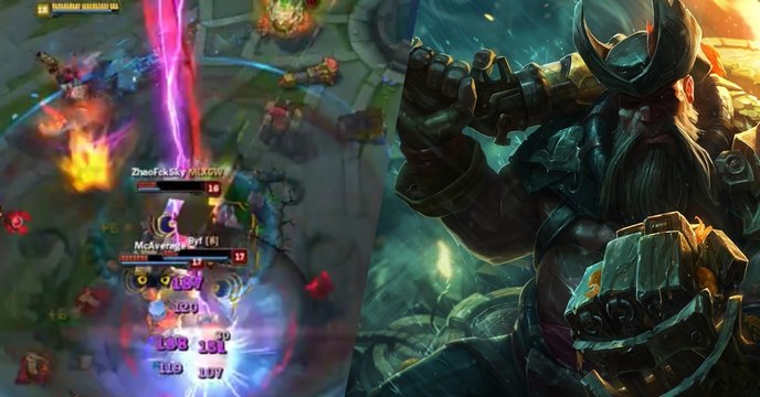 League of Legends: Trotz wiederholter Nerfs! Gangplank bleibt einer der besten Toplaner