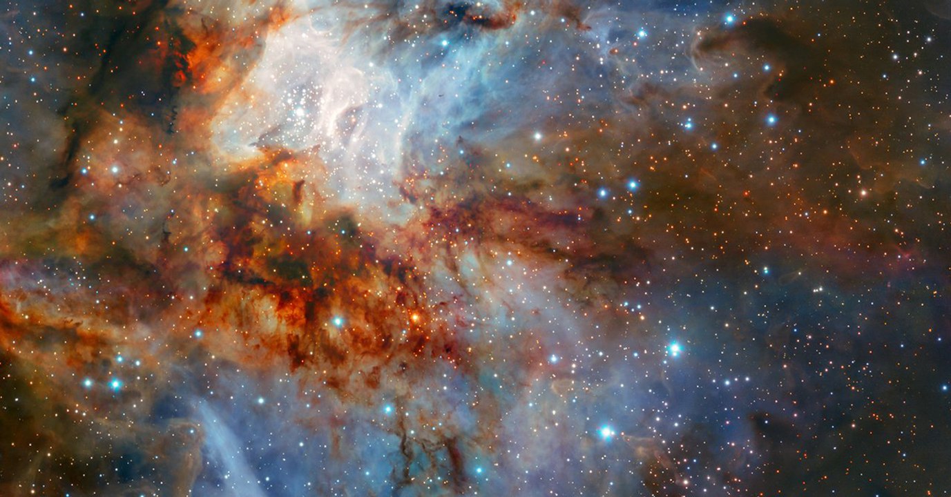 RCW 38, un impressionnant amas d'étoiles photographié par un télescope européen