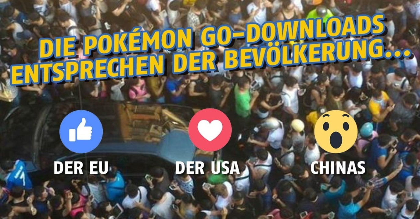 Pokémon go: Über 500 millionen downloads verzeichnet